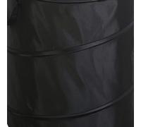 CHICIRIS Foldable Trash Can, Portable Collapsible Waste Bag with Spiral Steel Circle for Outdoor Garden Picnic Camping, Oxford Cloth Durable Storage (D34 Small S) (D34 Small S)