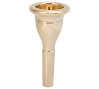 CHICIRIS French Horn Mouthpiece, Copper Material, 13.3mm Diameter, Designed for Musicians Playing French Horn and Bass Tuba (Gold)