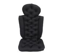 CHICIRIS Full Body Bath Pillow Bathtub Pillow Spa Bath Large 90cm X 38cm Non Slip Suction Cups Ergonomic Head Neck Shoulder Back Support Quick Dry Mesh with Washing Bag for Tub (Black)