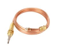 CHICIRIS Gas Thermocouple 120cm Copper Universal Replacement for Oven | For Artificial & Liquefied Gas, High Temperature Resistant, Easy DIY Installation, Compatible with Stoves & Ranges