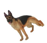 CHICIRIS German Shepherd Dog Model, 8 Inch Highly Simulation Plastic Toy | Educational Teaching Tool, Desktop Ornament, 3+ Years Gift, Realistic Dog Figure for Collectors