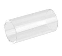 CHICIRIS Glass Guitar Slide, Transparent Glass Slide for Guitar Playing, with 4 Sizes 28mm 51mm 60mm 70mm, for Blues and Country Music Performance (51)