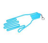 CHICIRIS Glove Keeper Plastic Glove Stretcher Holder 25 X 11.5 X 0.7 Cm for Fast Drying Shape Retention and Easy Storage for Men Women Golfers Right and Left Hand (Blue)