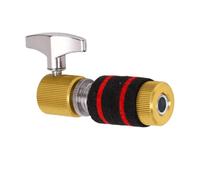 CHICIRIS Golden Hi Hat Clutch Alloy, for 7mm Rod with Black Red Felt Replacement Drum Cymbal Stand Parts