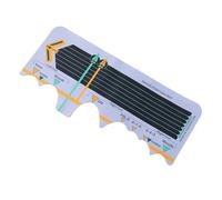 CHICIRIS Golf Swing Practice Aid Mat Golf Stance Alignment Trainer for Indoor Outdoor Training with Non-Slip Surface Posture Correction Power Accuracy Booster