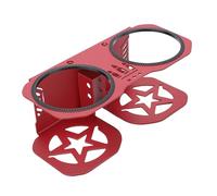 CHICIRIS Grab Bar Cup Holder Stable and Easy Installation Drink Holder Fit for 570 800 900 XP Turbo Robust Steel 1 Unit (Red)