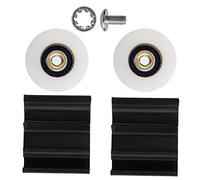 CHICIRIS Greenhouse Door Wheels, Durable 22mm Replacement Casters, Heavy-Duty Rolling Wheels for Lean-to Classic Single Double Side Greenhouse Doors