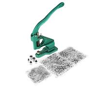 CHICIRIS Grommet Machine, 3 Dies & 1500 Grommets for Sign Shops, Arts and Crafts, High Hardness, Precision, Banners, Posters, Curtains, Scrapbooking