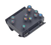 CHICIRIS Guitar Chord Presser Trainer Helper 30 Pre-Set Chord Arrangements with Color Coded Buttons for Beginners Acoustic Electric Guitars