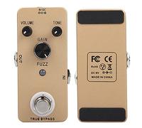 CHICIRIS Guitar Effects Pedal, Compact All-Metal Fuzz Effect Pedal for Rock Musicians with True Bypass and Classic Sound