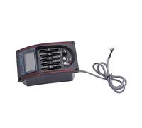 CHICIRIS Guitar Equalizer Tuner Pickup, Portable LCD 5-Band Acoustic Guitar Preamp EQ LC-5 Equalizer Tuner Piezo Pickup