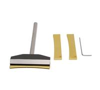 CHICIRIS Guitar Fret Tools, Professional Luthier Kit with 3 Brass Inserts for Precise Fret Installation on Guitar Bass Repair, Aluminum Alloy Stainless Steel Pressing Tool