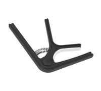 CHICIRIS Guitar, Lightweight Plastic Steel Clamp for Electric and Acoustic Guitars, Adjustable Fret Position for Musicians, Size 3.7 X 3.7 Inches (Black)