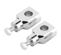 CHICIRIS Handlebar Clamp, Premium Aluminum Alloy Motorcycle Handlebar Riser for 2.5cm 1in Diameter Bars, with Universal Fitment, for V Star 650 1100 Shadow Boulevard Vulcan