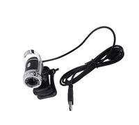 CHICIRIS HD Webcam with Built-in Microphone 360° Rotating, High Definition for PC, Laptop, Video Calling Web Camera Webcam USB 2.0 Camera PC Camera PC Video Camera Webcam Mic (Silver)