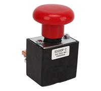 CHICIRIS Heavy Duty Emergency Stop Push Button Metal Alloy Switch Replacement for Most Forklifts 96V 250A for Safety Measures