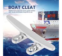 CHICIRIS Heavy Duty Marine Boat Cleat Fine Polished Stainless Steel Cleat Easy to Install for Boat Dock Material: 316 Stainless Steel