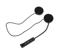 CHICIRIS Helmet Headset Bluetooth Headphone with ABS Shell and Bluetooth 4.0 EDR 10m Range Auto Answer Fast USB Charging for Motorcycle Riders Commuting Touring (BT008)