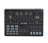CHICIRIS High-Fidelity Live Sound Card Mixer with Bluetooth 5.2 for Enhanced Streaming Suitable for Podcasters and Live Performers