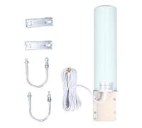 CHICIRIS High Gain 10dBi Antenna, Omnidirectional Outdoor Antenna with 5m Low Loss Coaxial Cable and Water Proof Structure for 3G 4G LTE 5G Modems WiFi Router