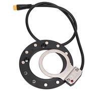 CHICIRIS High Precision Electric Bicycle Assist Sensor - Dual Hall Sensors, 12 Magnets for Enhanced Accuracy, Pulse Signal Detection, LED Indicator, Easy Installation (Large Hole 2.4 X 3.7 X 5.7in)