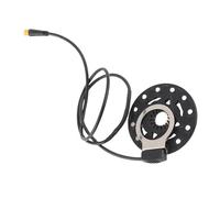 CHICIRIS High Precision Electric Bicycle Assist Sensor - Dual Hall Sensors, 12 Magnets for Enhanced Accuracy, Pulse Signal Detection, LED Indicator, Easy Installation (Small Holes)