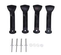 CHICIRIS Hood Strap Panel Latch Kit, 4 Sets Impact Proof ABS Replacement with Enhanced Locking Force for Ski Doo REV MXZ GTX Expedition Freestyle Legend Mach Z