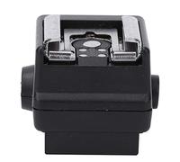 CHICIRIS Hot Shoe Adapter, Lightweight Compact PC Material Flash Light Converter for Video Camera, with Interface for Fuji Flash