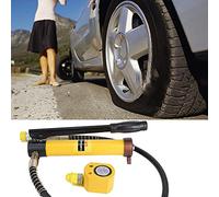 CHICIRIS Hydraulic Jack, Car Jack Hydraulic with 45mm Cylinder Inner Diameter 10T Steel Handle Lifting Tool Hand Pump Kit Manual Lifting Pump Car for