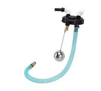 CHICIRIS IBC Container Lid with Pump Connection Proof 90 Degree Elbow for Rainwater Collection Suitable for Various IBC Tanks Made of Sturdy PP Material