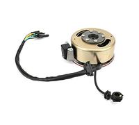 CHICIRIS Ignition Stator Flywheel Steel Alloy Copper Wire Magneto Stator Flywheel 12V Lighting Coil Electronic Ignition Replacement for Lifan 50 Pit Dirt Bike