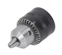 CHICIRIS Impact Drill Chuck 1/16-1/2in Durable Chuck for Drilling Machine, High Carbon Steel