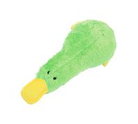 CHICIRIS Interactive Squeaky Plush Dog Toy Bite-Resistant Cute Bird Chew Toy for Dogs Puppies, Easy to Clean for Poodle/Shih Tzu, 9.1x5.5in (Green)