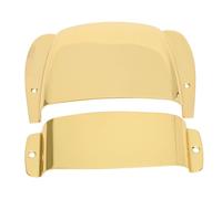 CHICIRIS Iron Protective Cover Set for PB Jazz Bass, Pickup and Bridge Covers with Mounting Screws, Easy Installation, 53.1 X 36.6 X 11in (Gold)