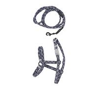 CHICIRIS Japanese Style Cat Harness and Leash Set Adjustable for Pet Walking Lightweight Soft Breathable Mesh Material 1 Set (S)