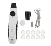 CHICIRIS Kazoo Flute, Musical Instrument Large Sound Cavity High Volume Ergonomic Design Portable Professional Kazoo (White)