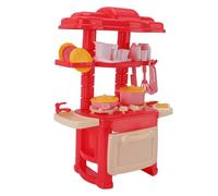 CHICIRIS Kids Kitchen Playset Toddler Cooking Toys with Mini Cookware Utensils Stove for Boys Girls Role Play Pretend Playhouse
