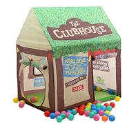 CHICIRIS Kids Play Tent, Polyester Blend, Indoor Outdoor Dessert House, 43.3 X 39.4 X 27.5 in, Fun Spot for Children (Small tree house)