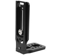 CHICIRIS L130-50 Aluminum Alloy Camera L-Shape Bracket Stable Arrow Storage Case Plate for // Cameras, Compact Portable Design, Black, 1 Set