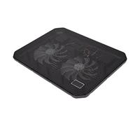 CHICIRIS Laptop Cooling Dual Fans Ergonomic Angle Fast Heat Dissipation USB Port Silent Cooler for Laptop