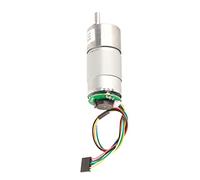 CHICIRIS Large Torsion Gear Motor with Encoder High Wear-Resistant 10~1500 Rpm Speed for Smart Devices 12/24V Power, Optimal 22 Kinds of Motor Selection (12V, rotation speed 30)