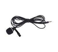 CHICIRIS Lavalier Lapel Microphone, Omnidirectional Condenser Mic with Low Noise High Sensitivity 3.5mm Gold Plated Plug and Windproof Sponge Cover, for Video Blogging Hosting Lecturing