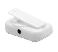 CHICIRIS LCD Digital M50 Metronome Clamp/Holder-on Beat Beat Tempo Guitar Accessory for Red Musicians and Students (White)