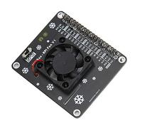 CHICIRIS LED Cooling Fan for 4B / 3B Plus, Powerful Active Heat Sink Fan and Light, Ideal Computer Accessory, 1 Unit
