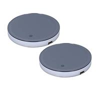 CHICIRIS LED Cup Holder Pad, 7 Colors 3 Modes Auto On/Off with Light Sensor, IP67 for Car Interior