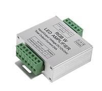 CHICIRIS LED RGBW Amplifier Strong Signal Output Circuit Aluminum Shell for Various RGBW Strip Lights DC12-24V 24A