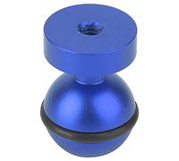 CHICIRIS LIGHT 1/4 Reviews of the Metal Ball Head Hot Shoe Base for Panoramic Video Shoes (Blue)