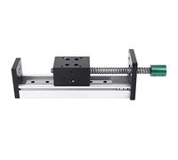 CHICIRIS Linear Motion Aluminum Alloy Manual for The CNC Automation Industry with 600 -mm Effective Stroke, Material for Stable Power (1204 Screw, Effective Range 600mm)