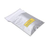 CHICIRIS Lipo Fireproof Explosion Proof Bag for Safe Charging and Storage, Highly Heat Resistant, Suitable for Various Aircraft Batteries (Silver)