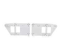CHICIRIS LS Engine Swap Plates, CNC Machined 6061 Billet Aluminum with 4 Adjustable Positions, for Camaro Nova Chevelle Impala